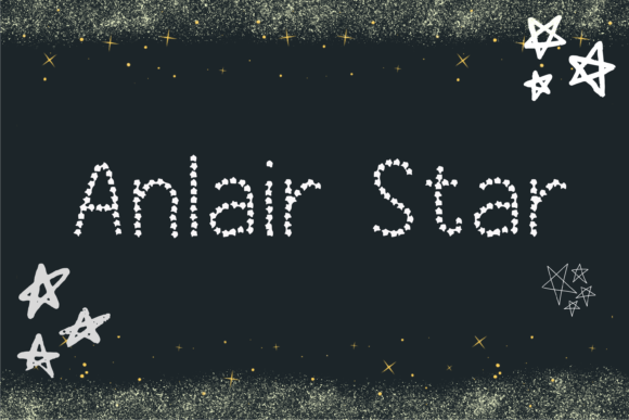 Alnair Star Font for Handmade Creations