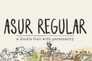 Asur Regular: A Friendly Sans Serif Font for Campaign Creativity
