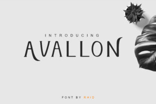 Avallon Serif Font for Web Design