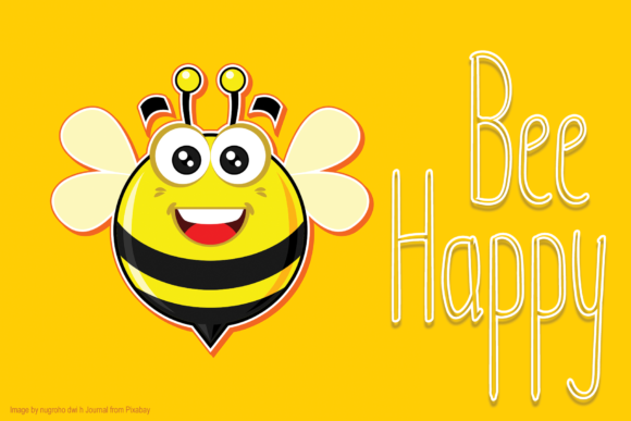 Bee Happy: A Handwritten Font for Thoughtful Editorial Design