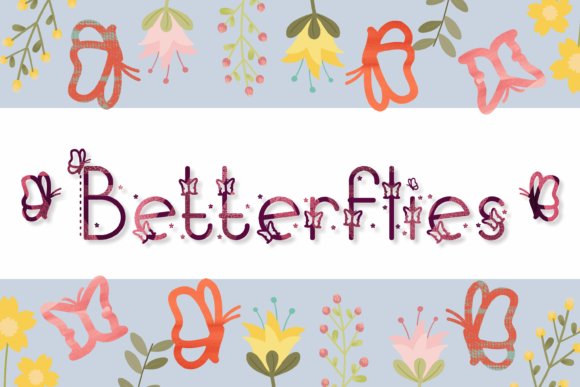Betterflies Font for Eye-Catching Branding