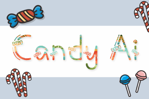 Candy Ai Font for Sweet and Stylish Craft Projects
