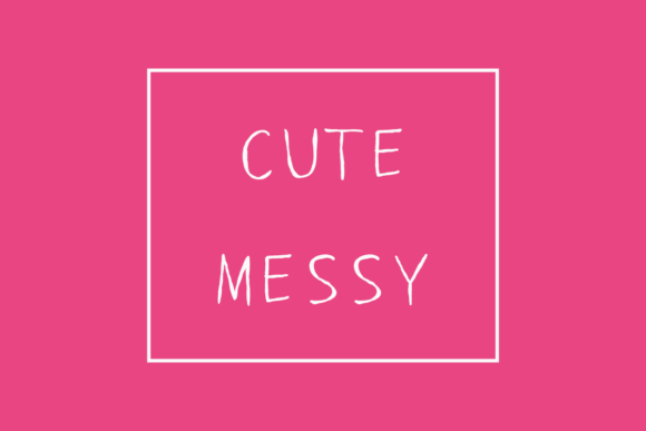 Cute Messy Font for Authentic Branding Projects