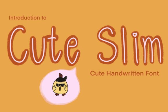 Cute Slim: A Font That Transforms Brand Visuals