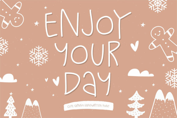 Enjoy Your Day: A Script Font for Modern Branding