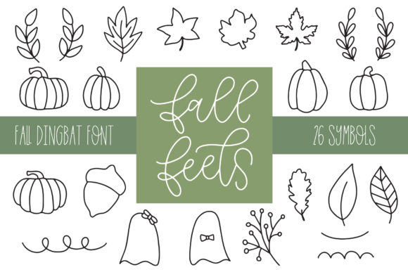 Fall Feels Font Review for Editorial Design