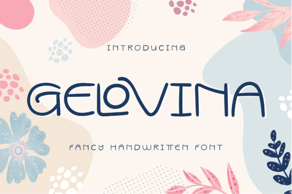 Gelovina Font for Handmade Creations