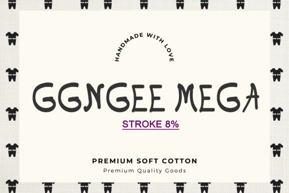 Ggngee Mega: A Handwritten Font for Creative Makers