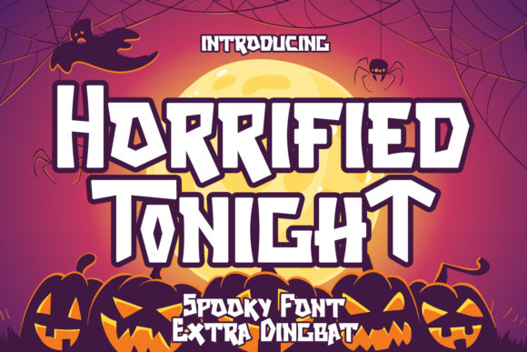 Horrified Tonight Font for Web Design