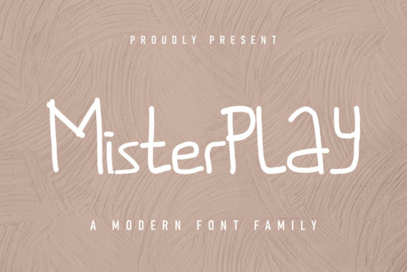 Misterplay Font for Handmade Creations