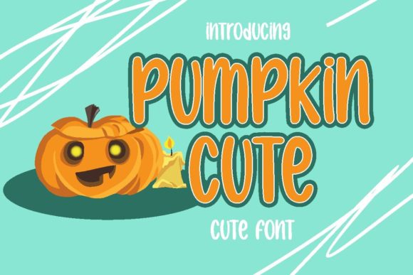 Pumpkin Cute: A Playful Font for Handmade Creations