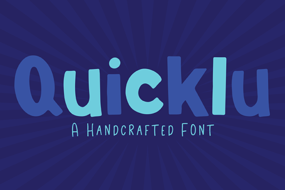 Quicklu: A Friendly Font for Branding Projects