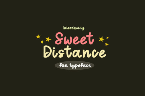 Sweet Distance Font for Business Branding