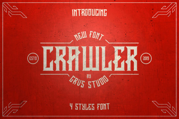 Testing Crawler: A Blackletter Font for Modern Web Design