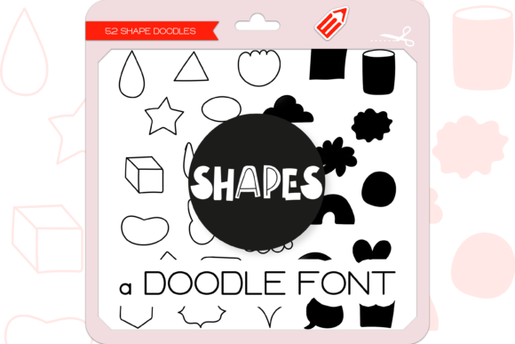 The Shapes: A Playful Font for Creative Marketing