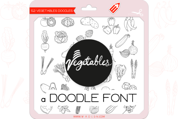 The Vegetables Font for Branding That Feels Fresh and Friendly