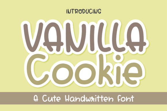 Vanilla Cookie Font for Polished Branding